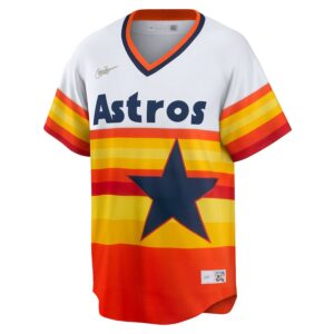 Jeff Bagwell Houston Astros Nike Home Cooperstown Collection Player Jersey - White photo 2 Jersey4u
