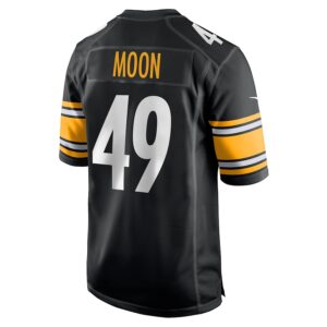 Jeremiah Moon Pittsburgh Steelers Nike  Game Jersey -  Black photo 3 Jersey4u