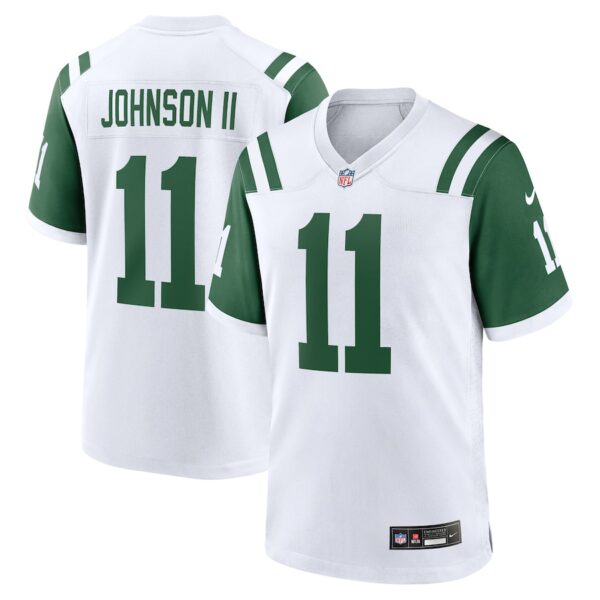 Jermaine Johnson II New York Jets Nike Classic Alternate Game Jersey - White photo 1 Jersey4u
