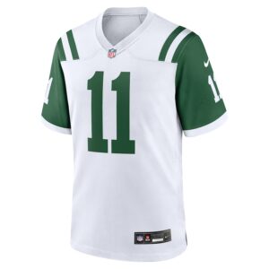 Jermaine Johnson II New York Jets Nike Classic Alternate Game Jersey - White photo 2 Jersey4u