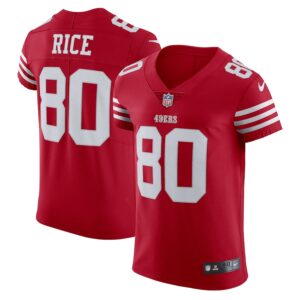 Jerry Rice San Francisco 49ers Nike Vapor Elite Retired Player Jersey - Scarlet photo 1 Jersey4u