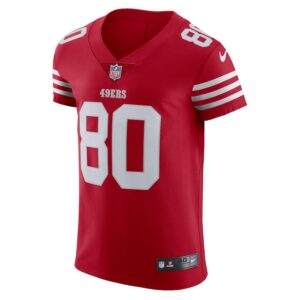 Jerry Rice San Francisco 49ers Nike Vapor Elite Retired Player Jersey - Scarlet photo 2 Jersey4u