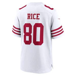 Jerry Rice San Francisco 49ers Nike Retired Player Game Jersey - White photo 3 Jersey4u