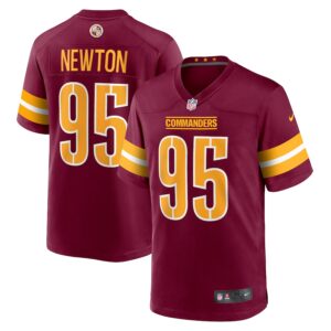 Jer'Zhan Newton Washington Commanders Nike  Game Jersey -  Burgundy photo 1 Jersey4u