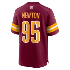Jer'Zhan Newton Washington Commanders Nike  Game Jersey -  Burgundy photo 3 Jersey4u