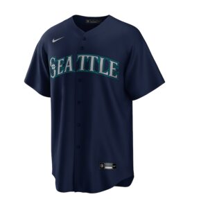 Jesse Winker Seattle Mariners Nike Alternate Jersey4u Player Jersey - Navy photo 2 Jersey4u