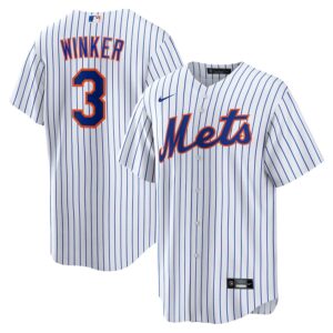 Jesse Winker New York Mets Nike Home Jersey4u Jersey - White photo 1 Jersey4u