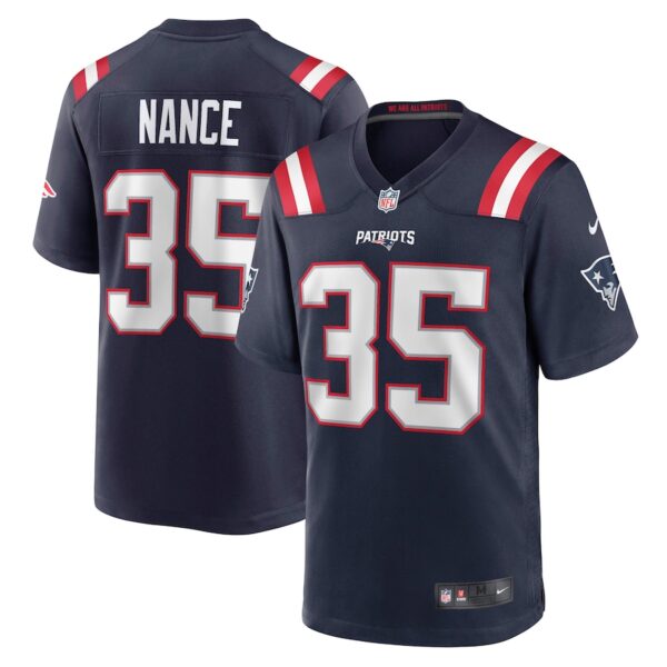 Jim Nance New England Patriots Nike Retired Player Jersey - Navy photo 1 Jersey4u