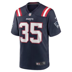 Jim Nance New England Patriots Nike Retired Player Jersey - Navy photo 2 Jersey4u