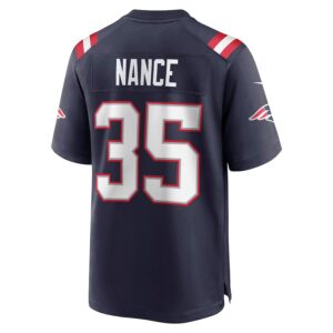 Jim Nance New England Patriots Nike Retired Player Jersey - Navy photo 3 Jersey4u