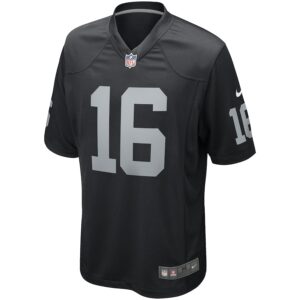 Jim Plunkett Las Vegas Raiders Nike Game Retired Player Jersey - Black photo 2 Jersey4u