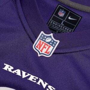 J.K. Dobbins Baltimore Ravens Nike Game Jersey - Purple photo 4 Jersey4u