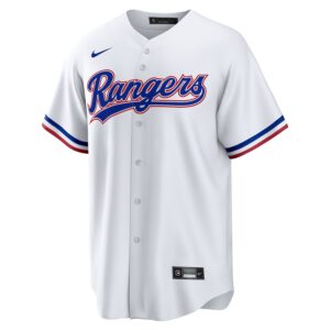 Joc Pederson Texas Rangers Nike Home Jersey4u Jersey - White photo 2 Jersey4u