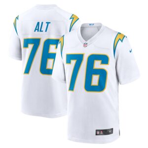 Joe Alt Los Angeles Chargers Nike  Player Game Jersey - White photo 1 Jersey4u