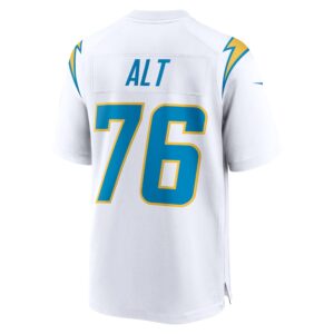 Joe Alt Los Angeles Chargers Nike  Player Game Jersey - White photo 3 Jersey4u