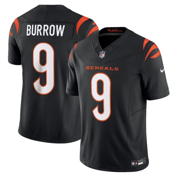 Joe Burrow Cincinnati Bengals Nike Vapor F.U.S.E. Limited Jersey - Black photo 1 Jersey4u
