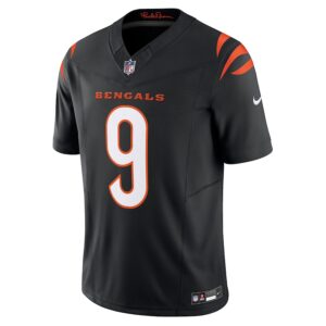 Joe Burrow Cincinnati Bengals Nike Vapor F.U.S.E. Limited Jersey - Black photo 2 Jersey4u