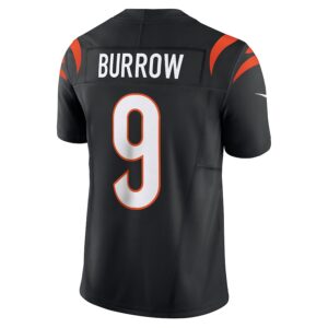 Joe Burrow Cincinnati Bengals Nike Vapor F.U.S.E. Limited Jersey - Black photo 3 Jersey4u
