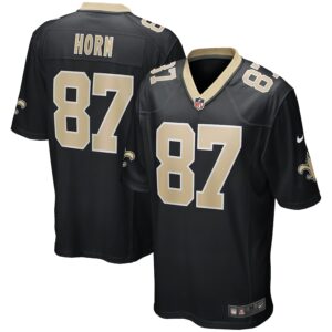 Joe Horn New Orleans Saints Nike Game Retired Player Jersey - Black photo 1 Jersey4u