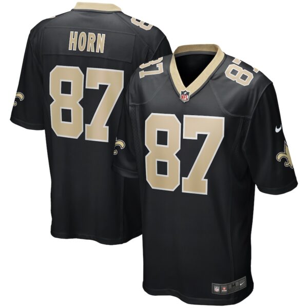 Joe Horn New Orleans Saints Nike Game Retired Player Jersey - Black photo 1 Jersey4u