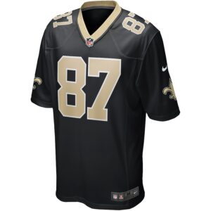 Joe Horn New Orleans Saints Nike Game Retired Player Jersey - Black photo 2 Jersey4u