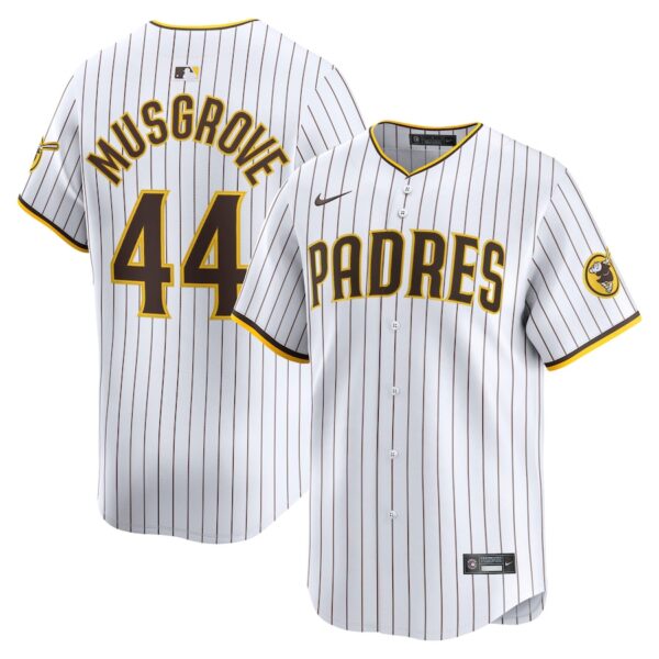 Joe Musgrove San Diego Padres Nike Home Limited Player Jersey - White photo 1 Jersey4u