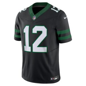Joe Namath New York Jets Nike Alternate Vapor F.U.S.E. Limited Jersey  - Legacy Black photo 2 Jersey4u