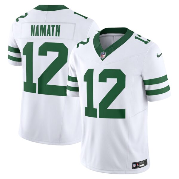 Joe Namath New York Jets Nike Vapor F.U.S.E. Limited Jersey  - Legacy White photo 1 Jersey4u