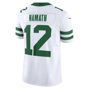 Joe Namath New York Jets Nike Vapor F.U.S.E. Limited Jersey  - Legacy White photo 3 Jersey4u