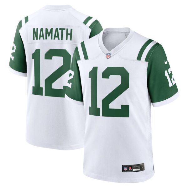 Joe Namath New York Jets Nike Classic Alternate Retired Player Game Jersey - White photo 1 Jersey4u