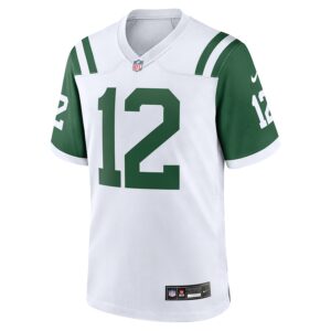 Joe Namath New York Jets Nike Classic Alternate Retired Player Game Jersey - White photo 2 Jersey4u