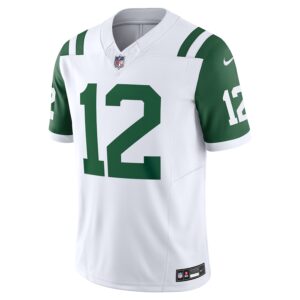 Joe Namath New York Jets Nike Classic Alternate Vapor F.U.S.E. Retired Player Limited Jersey - White photo 2 Jersey4u