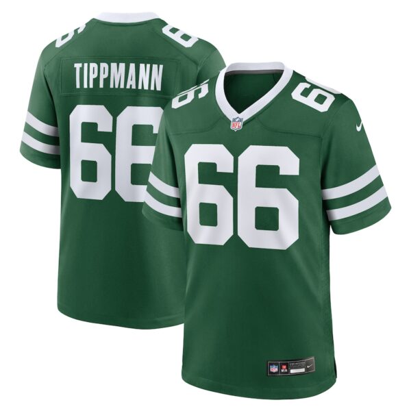 Joe Tippmann New York Jets Nike Team Game Jersey - Legacy Green photo 1 Jersey4u