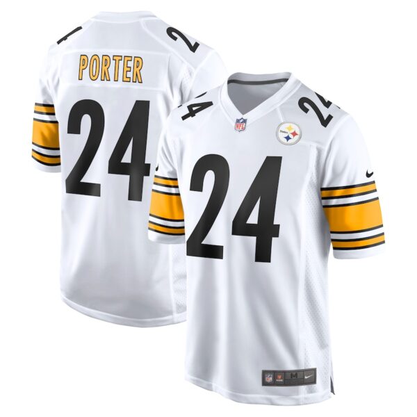 Joey Porter Jr. Pittsburgh Steelers Nike Away Game Jersey - White photo 1 Jersey4u