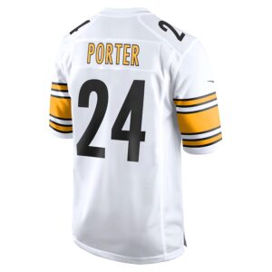 Joey Porter Jr. Pittsburgh Steelers Nike Away Game Jersey - White photo 3 Jersey4u