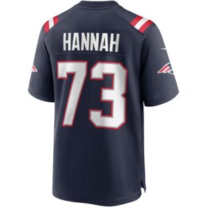 John Hannah New England Patriots Nike Game Retired Player Jersey - Navy photo 3 Jersey4u