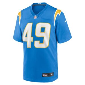 John Kelly Jr. Los Angeles Chargers Nike Team Game Jersey -  Powder Blue photo 2 Jersey4u