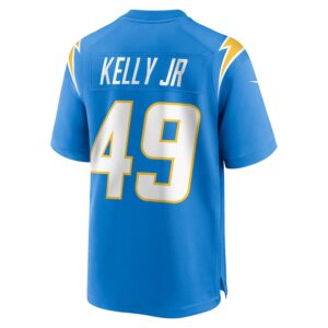John Kelly Jr. Los Angeles Chargers Nike Team Game Jersey -  Powder Blue photo 3 Jersey4u