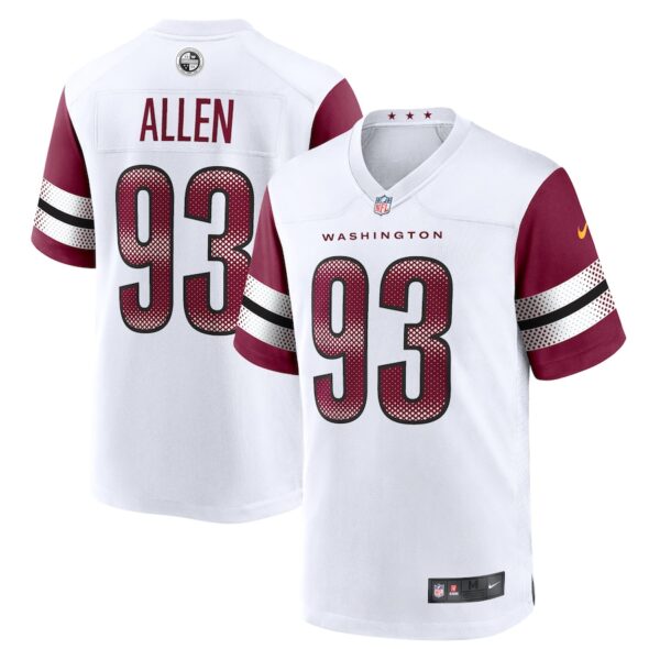 Jonathan Allen Washington Commanders Nike Game Jersey - White photo 1 Jersey4u