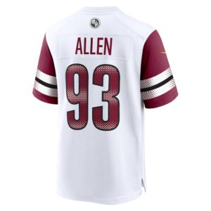 Jonathan Allen Washington Commanders Nike Game Jersey - White photo 3 Jersey4u