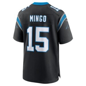 Jonathan Mingo Carolina Panthers Nike  Game Jersey -  Black photo 3 Jersey4u