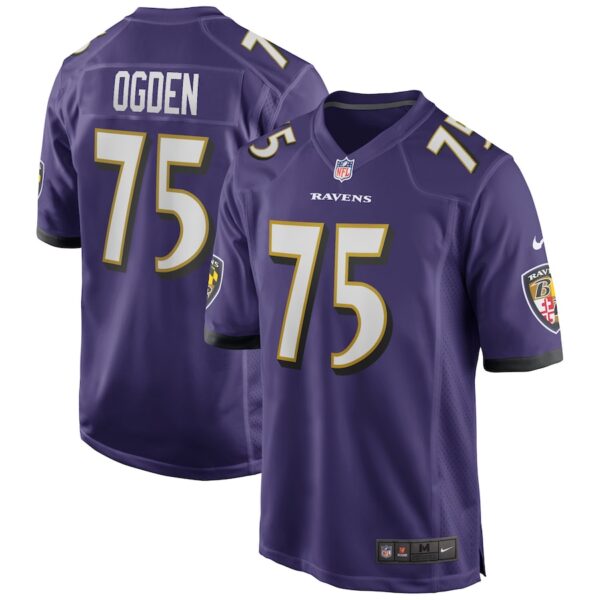 Jonathan Ogden Baltimore Ravens Nike Game Retired Player Jersey - Purple photo 1 Jersey4u