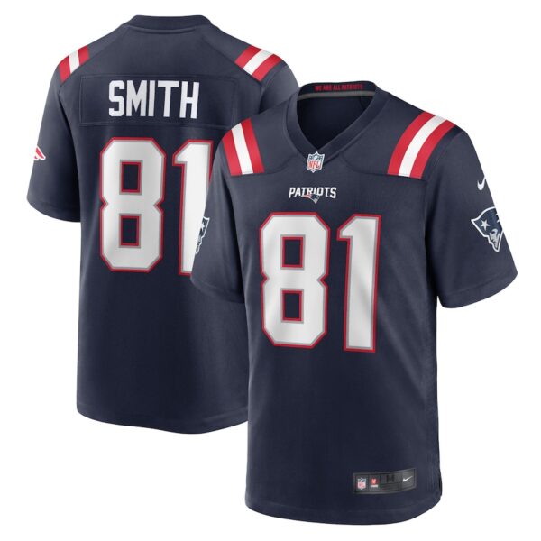 Jonnu Smith New England Patriots Nike Game Jersey - Navy photo 1 Jersey4u