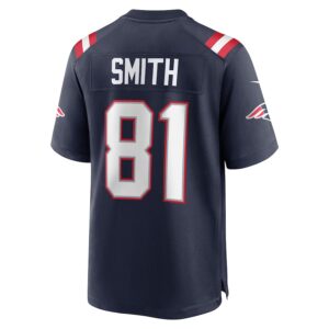 Jonnu Smith New England Patriots Nike Game Jersey - Navy photo 3 Jersey4u