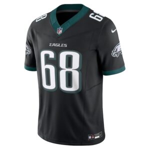 Jordan Mailata Philadelphia Eagles Nike Alternate Vapor F.U.S.E. Limited Jersey - Black photo 2 Jersey4u