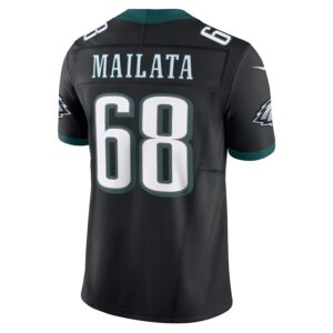 Jordan Mailata Philadelphia Eagles Nike Alternate Vapor F.U.S.E. Limited Jersey - Black photo 3 Jersey4u