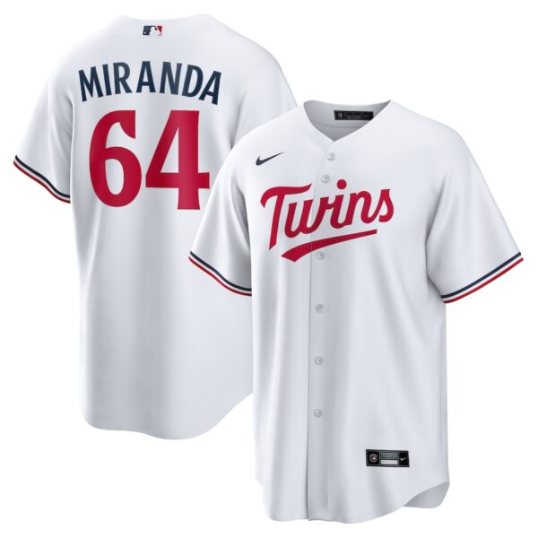 Jose Miranda Minnesota Twins Nike Home Jersey4u Jersey - White photo 1 Jersey4u