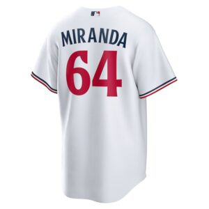 Jose Miranda Minnesota Twins Nike Home Jersey4u Jersey - White photo 3 Jersey4u