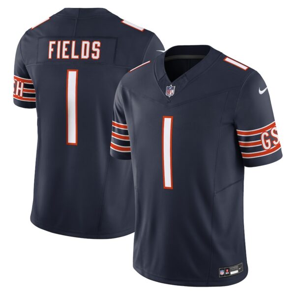 Justin Fields Chicago Bears Nike Vapor F.U.S.E. Limited Jersey - Navy photo 1 Jersey4u