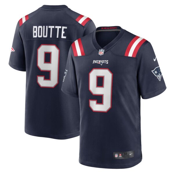 Kayshon Boutte New England Patriots Nike  Game Jersey -  Navy photo 1 Jersey4u